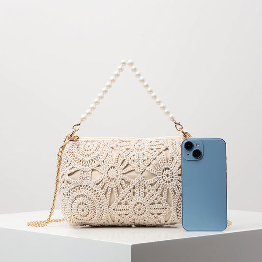 תיק קרושה בשילוב פנינים- איב