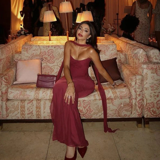 חליפת סטרפלס מחטבת אלגנטית- ריטה